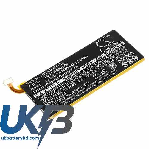 Huawei HB3742A0EBC+ PGF364197HT Ascend SnapTo G620-A2 H891L Compatible Replacement Battery