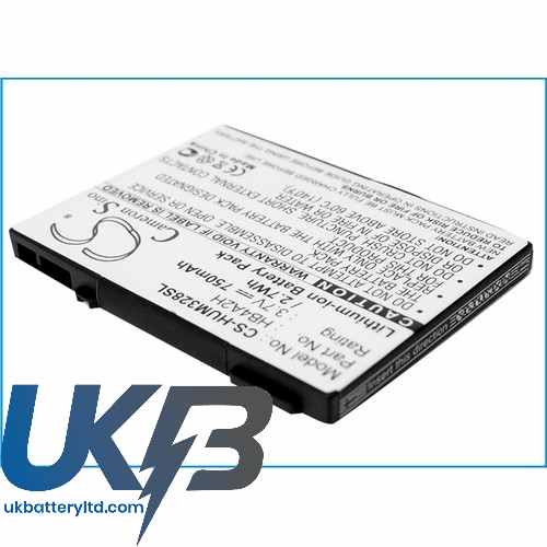 Huawei HB4A2H PBH12HWZ10 HWZ10 M328 PBH12 Compatible Replacement Battery