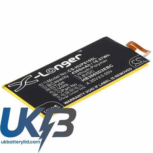 HUAWEI HB3665D2EBC Compatible Replacement Battery