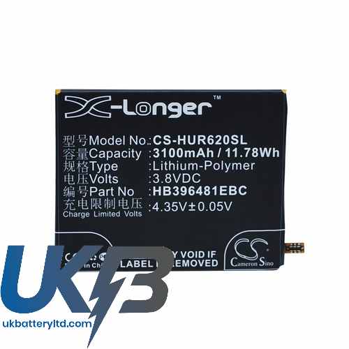HUAWEI Honor X5 Compatible Replacement Battery