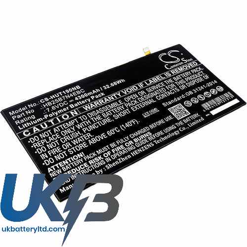 Huawei MateBook Compatible Replacement Battery