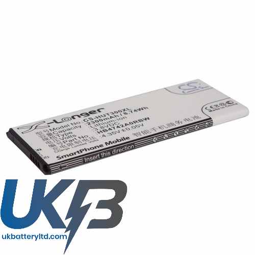 Huawei HB4742A0RBC HB4742A0RBW Ascend G730 G730-L G730-L072 Compatible Replacement Battery