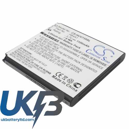 Huawei HB4A1 U6100 V735 V736 Compatible Replacement Battery