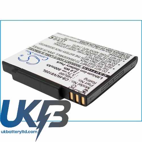 Huawei HBU86 T7200 U7200 V810 Compatible Replacement Battery