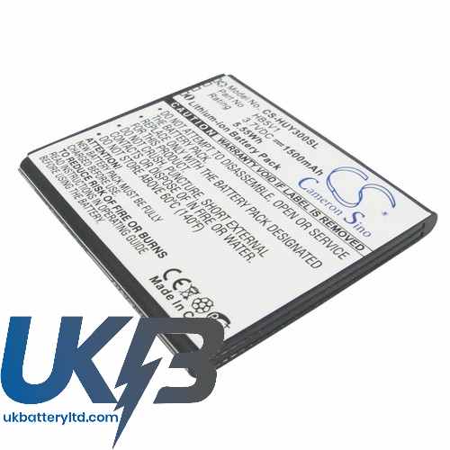 HUAWEI Ascend Y511 T00 Compatible Replacement Battery