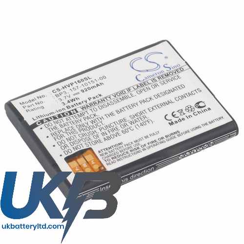HP 157-10151-00 BP3 P160U P160UEU Veer Compatible Replacement Battery
