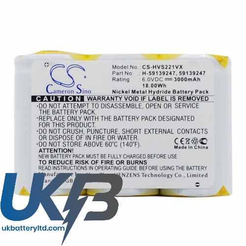 HOOVER S2211 100 Compatible Replacement Battery