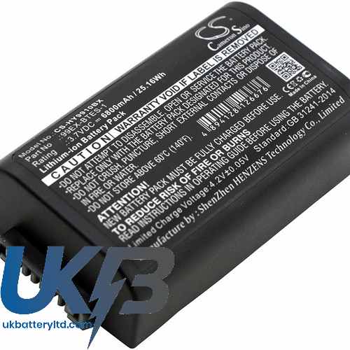 DOLPHIN 99EXhc Compatible Replacement Battery