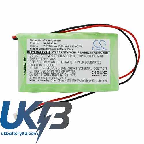 HONEYWELL Lynx L5100 Compatible Replacement Battery