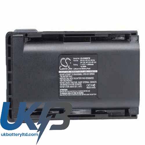 Icom IC-F80T Compatible Replacement Battery