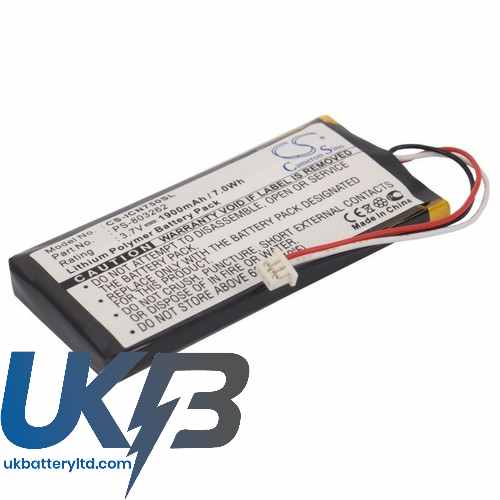 Navman PS-803262 iCN720 iCN750 Compatible Replacement Battery