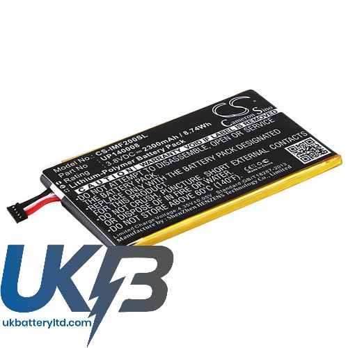 INFOCUS UP140008 Compatible Replacement Battery