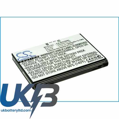 HP iPAQ 2215 Compatible Replacement Battery