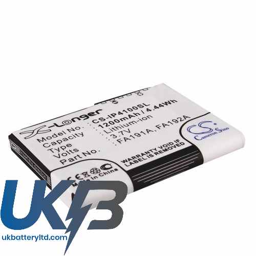 HP 343110-001 iPAQ h4100 h4135 h4150 Compatible Replacement Battery