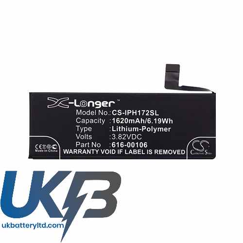 APPLE 616 00106 Compatible Replacement Battery