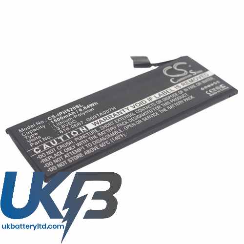 Apple 616-0667 G69TA007H PP11AT11S-1 A1456 A1507 A1526 Compatible Replacement Battery