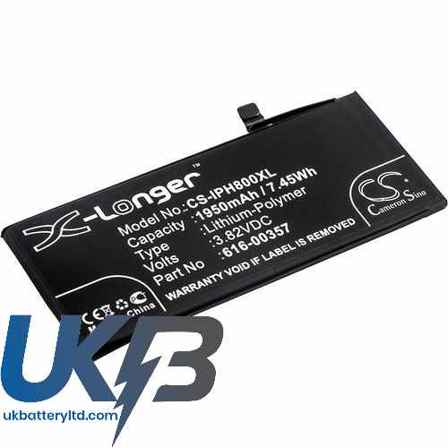 Apple MQ7H2ZP/A Compatible Replacement Battery