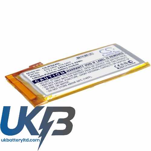 APPLE 616 0405 Compatible Replacement Battery