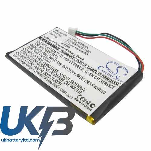 GARMIN Nuvi 1400 Compatible Replacement Battery