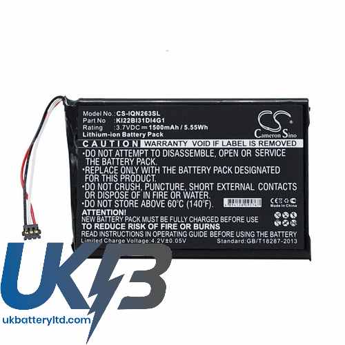 GARMIN KI22BI31DI4G1 Compatible Replacement Battery
