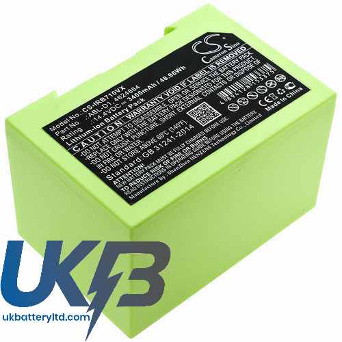 iRobot 4624864 Compatible Replacement Battery