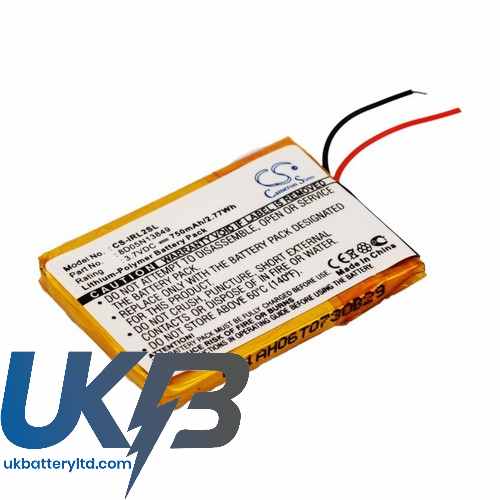 IRIVER IRI1LP8W Compatible Replacement Battery