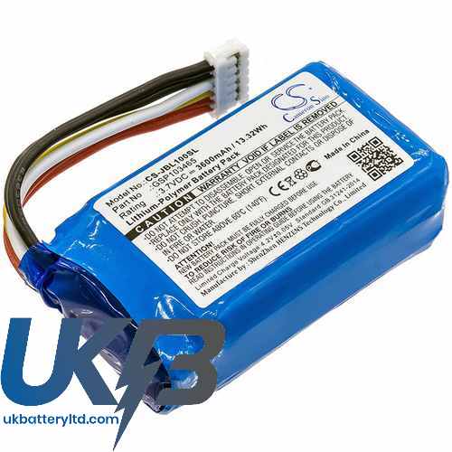 JBL GSP103465 Compatible Replacement Battery