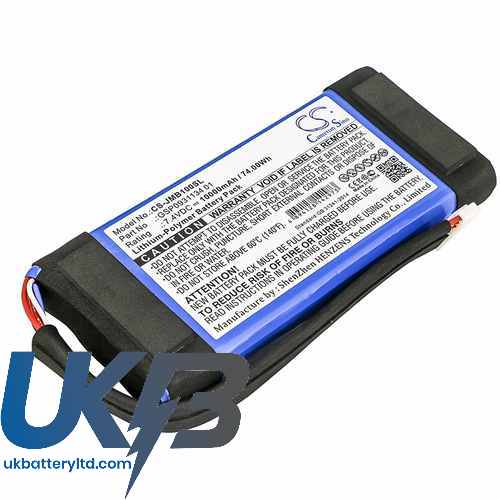 JBL Boombox Compatible Replacement Battery