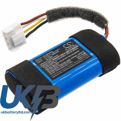 JBL JBLFLIP5WHTAM Compatible Replacement Battery