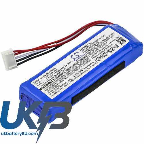 JBL GSP1029102A Compatible Replacement Battery