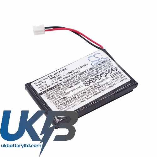 JAY PR0330 Compatible Replacement Battery