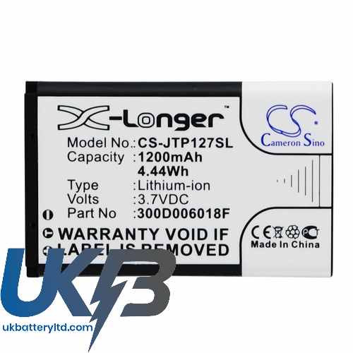 JCB TP127 Compatible Replacement Battery