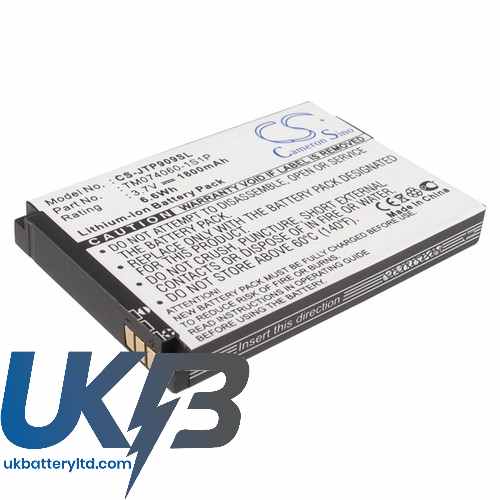 JCB Toughphone TP909 Compatible Replacement Battery