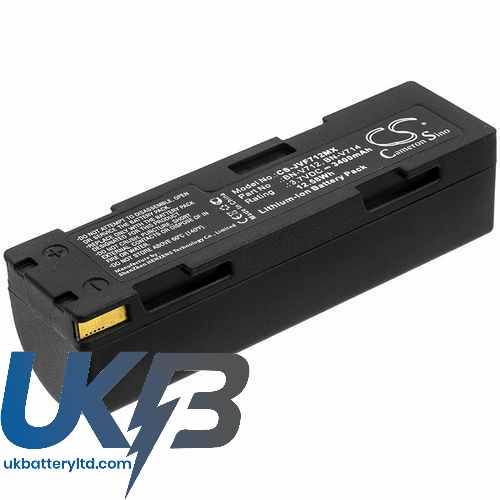 JVC BN-V712 Compatible Replacement Battery