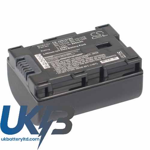 JVC GZ MS210AEK Compatible Replacement Battery