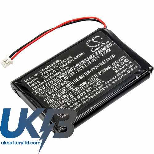 KOAMTAC KDC421 Compatible Replacement Battery