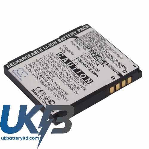 LG KE970 Compatible Replacement Battery
