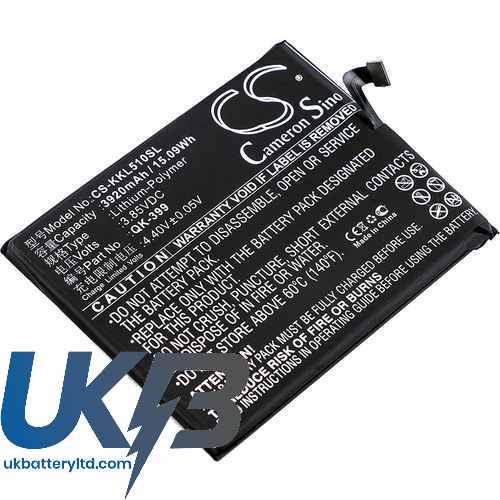 QiKU N51605-A01 Compatible Replacement Battery