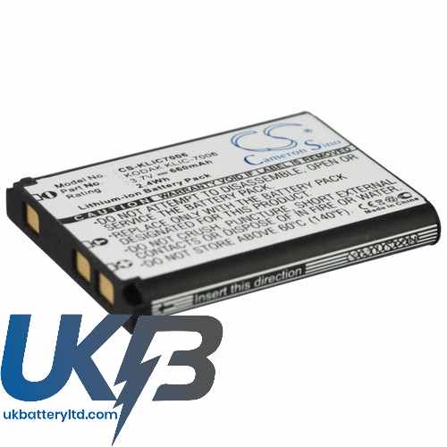 KODAK Easyshare M5350 Compatible Replacement Battery