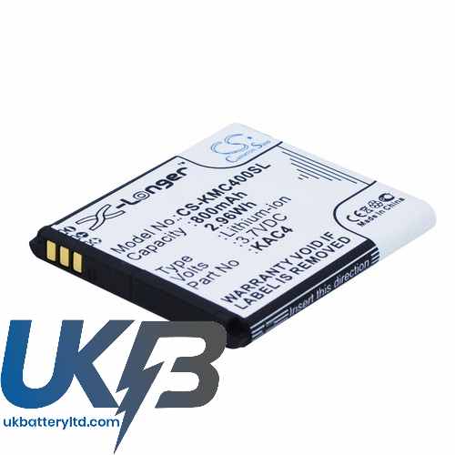 KAZAM LifeSeniorenC4 Compatible Replacement Battery