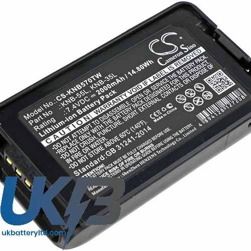 KENWOOD TK 3168 Compatible Replacement Battery