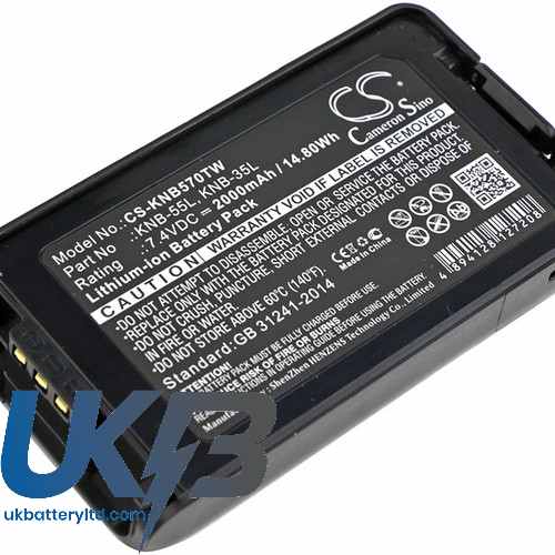 KENWOOD TK 3173 Compatible Replacement Battery