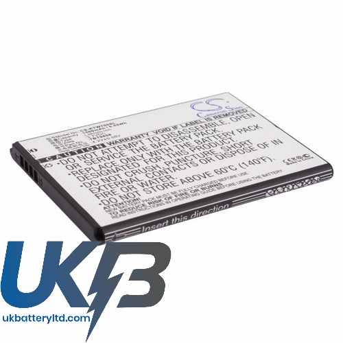 K-Touch TBT9608 T83 T85 T87 Compatible Replacement Battery