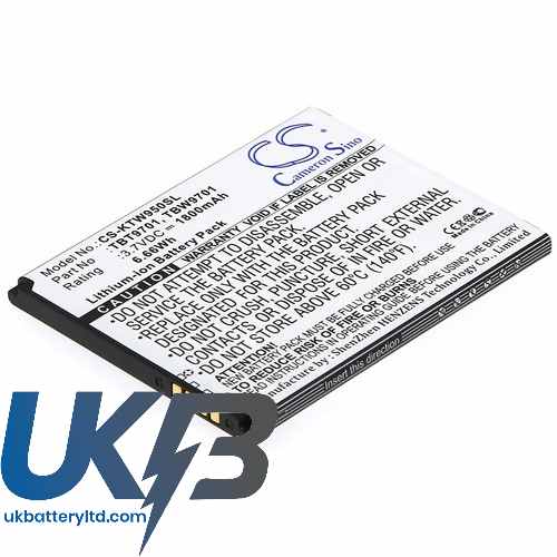 K TOUCH S5T Compatible Replacement Battery