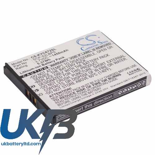 Kyocera 5AAXBT059GEA SCP-52LBPS C6522 C6522N C6721 Compatible Replacement Battery