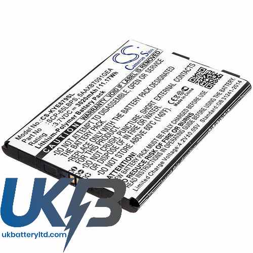 Kyocera E6790 LTE Compatible Replacement Battery