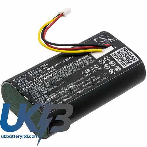 Logitech 533-000145 Compatible Replacement Battery