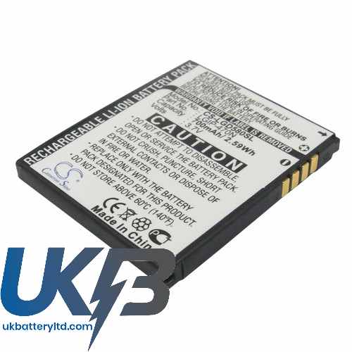 LG LGIP-470N SBPL0098601 GD580 Lollitop Compatible Replacement Battery