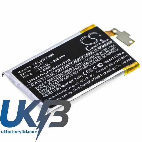 LG W100 Compatible Replacement Battery