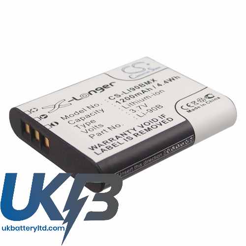 OLYMPUS ToughTG 1iHS Compatible Replacement Battery